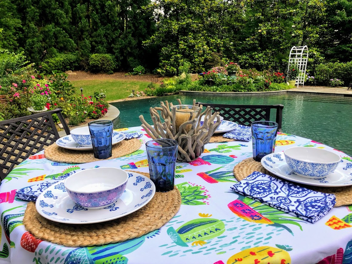 Melamine is a hard plastic that is colorful, dishwasher-safe dinnerware that is difficult to break or scratch - making it perfect for outdoor dinner parties and worry-free entertaining in any setting.
