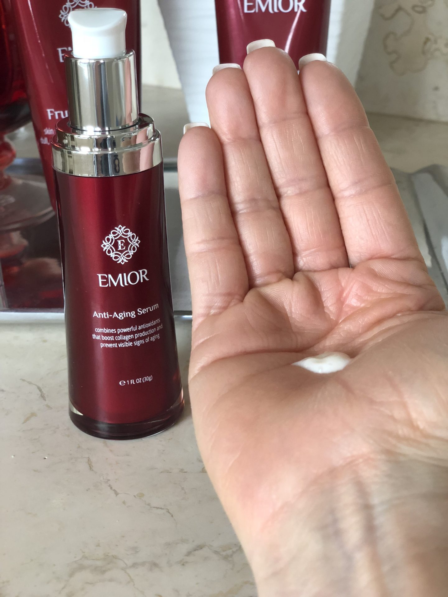 Skin Care Review: Emior- Hello I'm 50ish