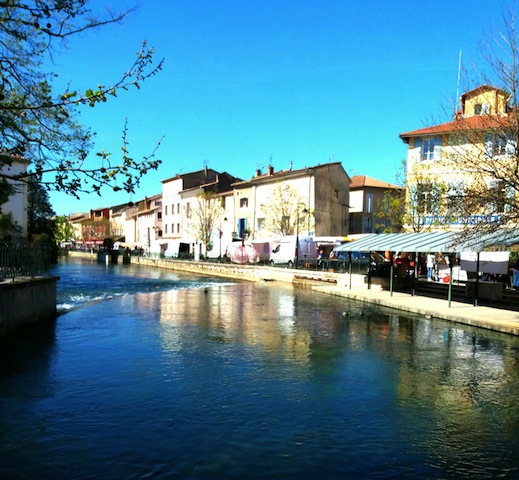 River-LIsle-Sorgue-travel in Provence