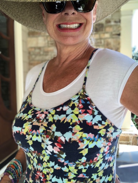 Summer Trending: Layering with HalfTee-Hello I'm 50ish