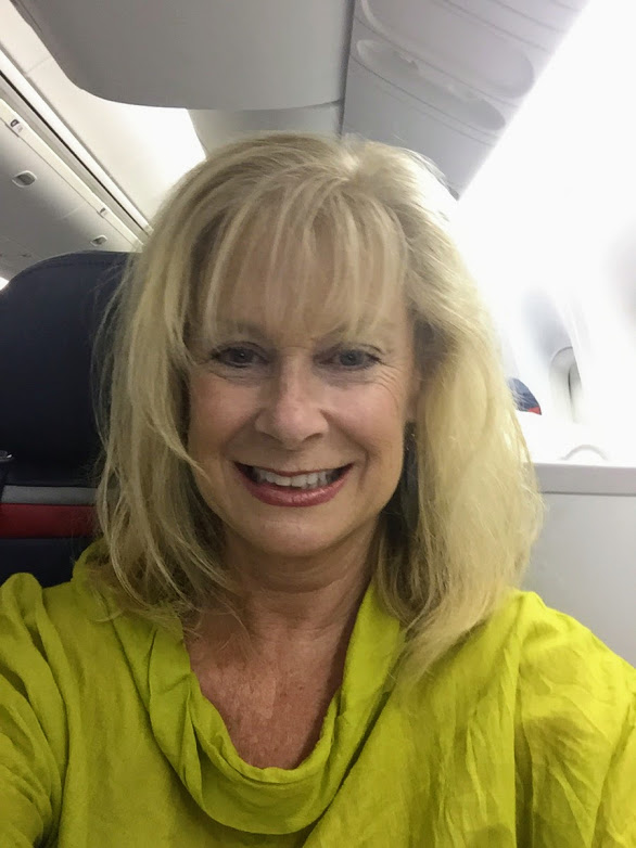 Robin on her way to Amsterdam