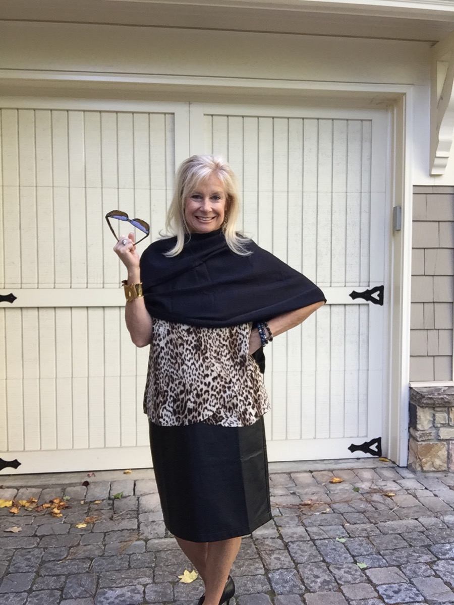 How to Wear Leopard Print at 50ish/ Link Up