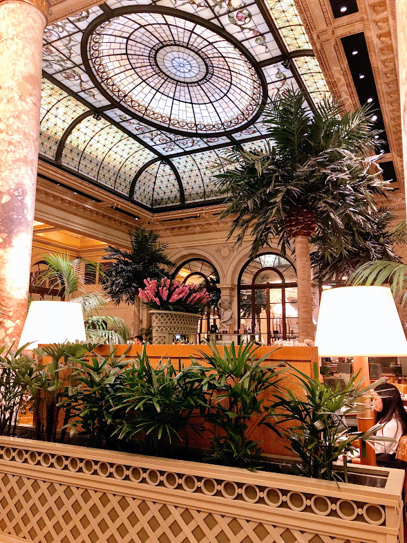 The Palm Court at the Plaza Hotel