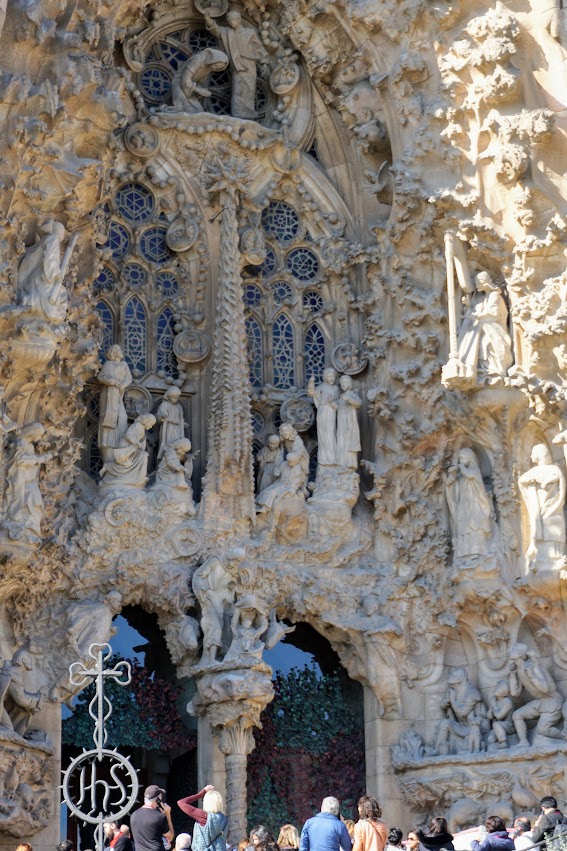 Nativity facade of La Sagrada Familia