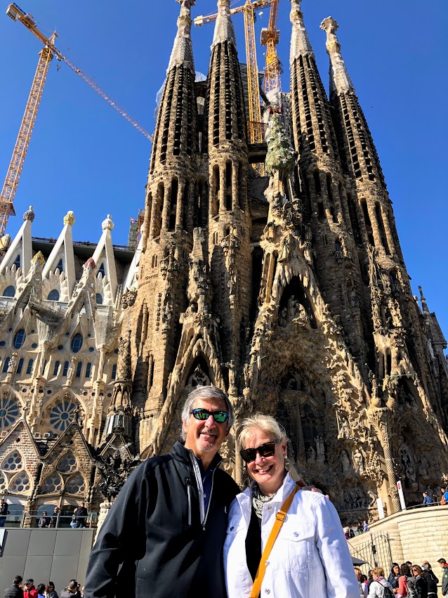 Exterior of La Sagrada Familia