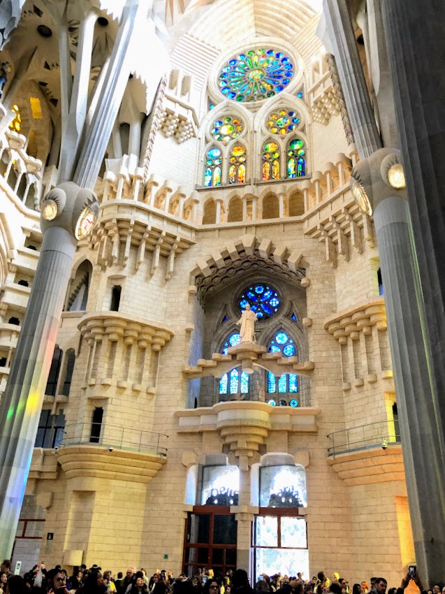 La Sagrada Familia Interiors