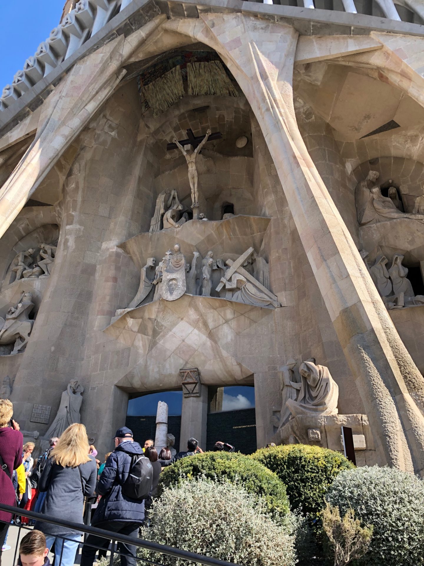 La Sagrada Familia Passion Facade