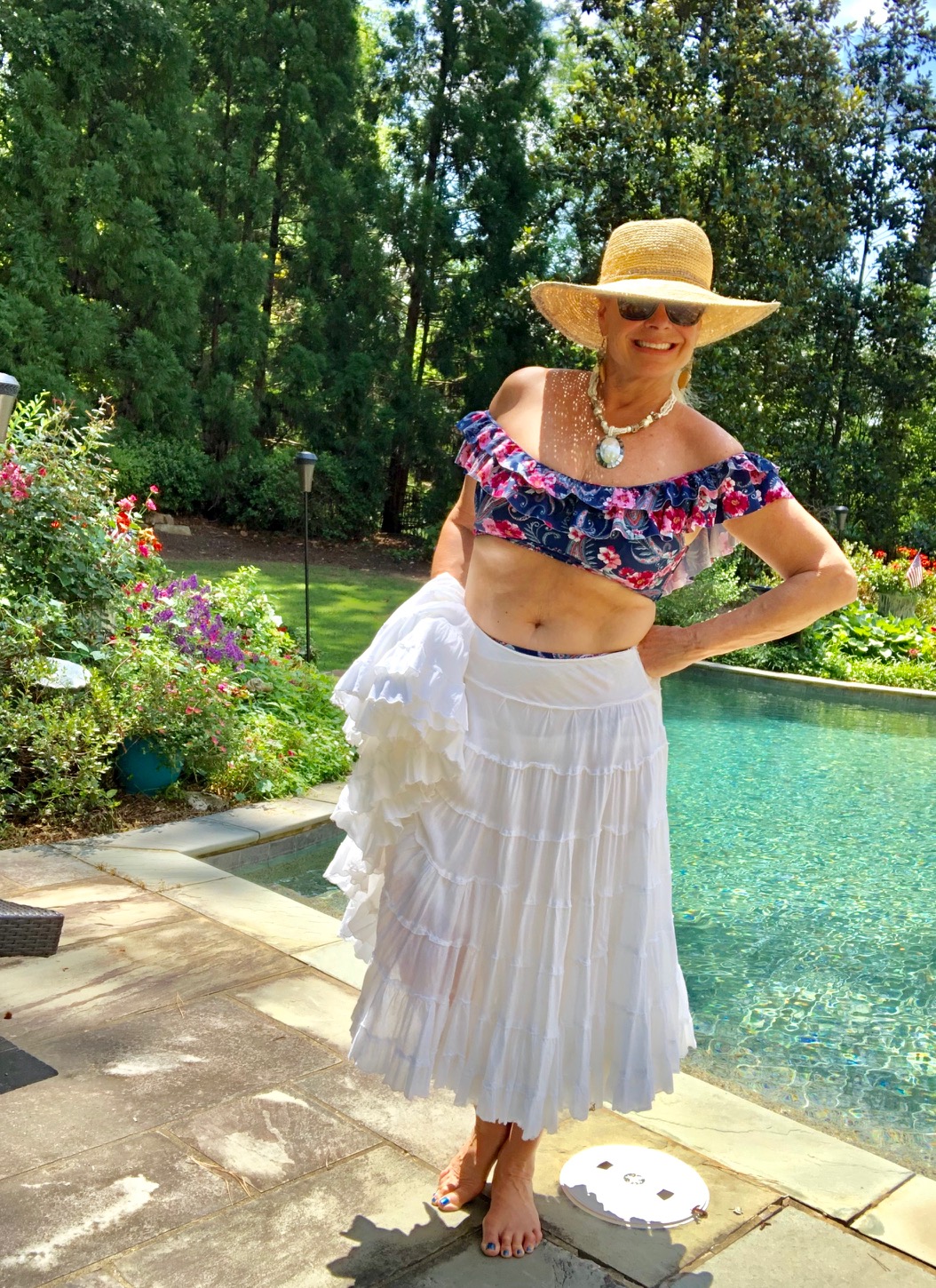 Swimsuits for the Over 50 Woman Part 1: Capriosca Swimwear