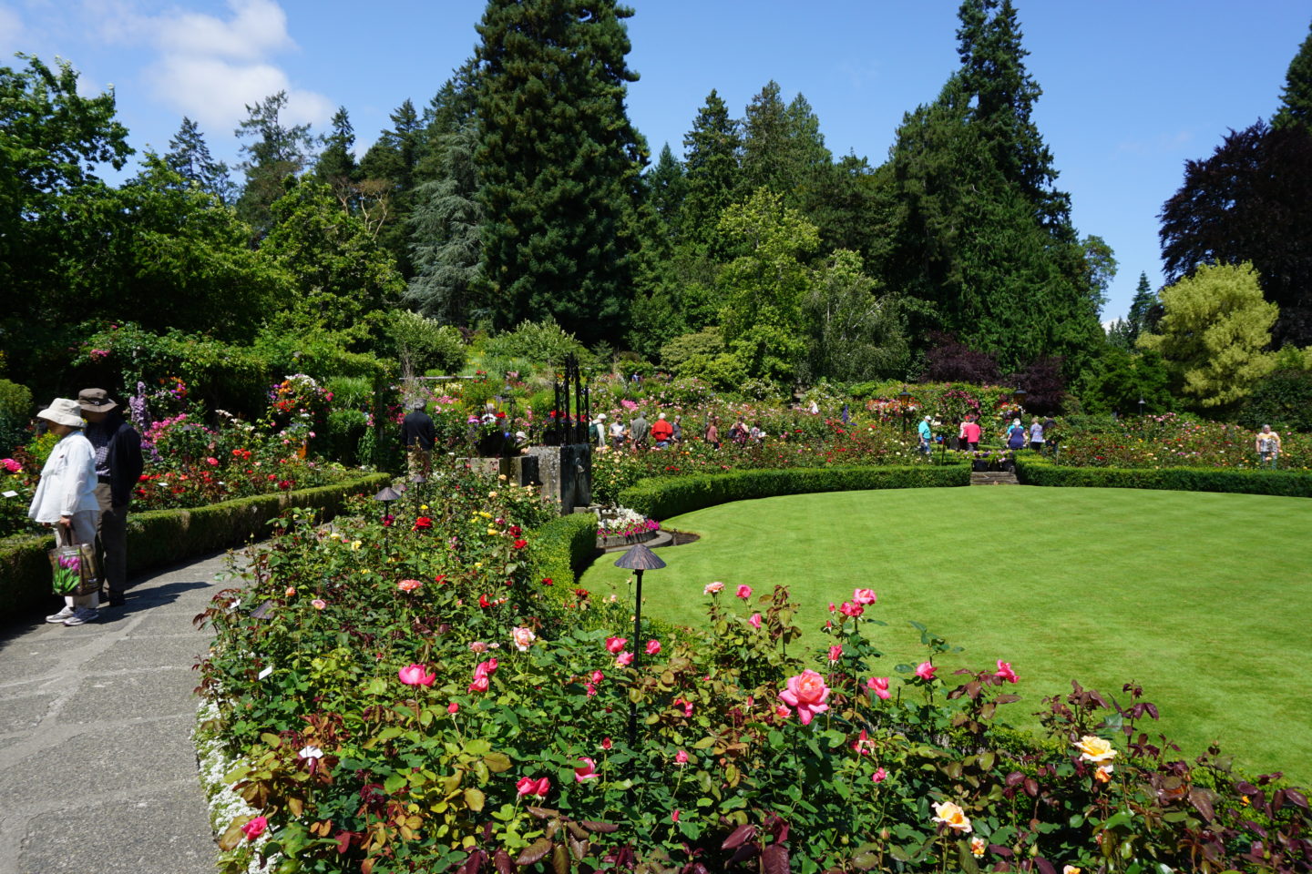 Butchart Gardens- Hello I'm 50ish