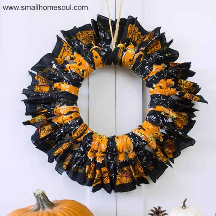 Halloween Bandana Wreath