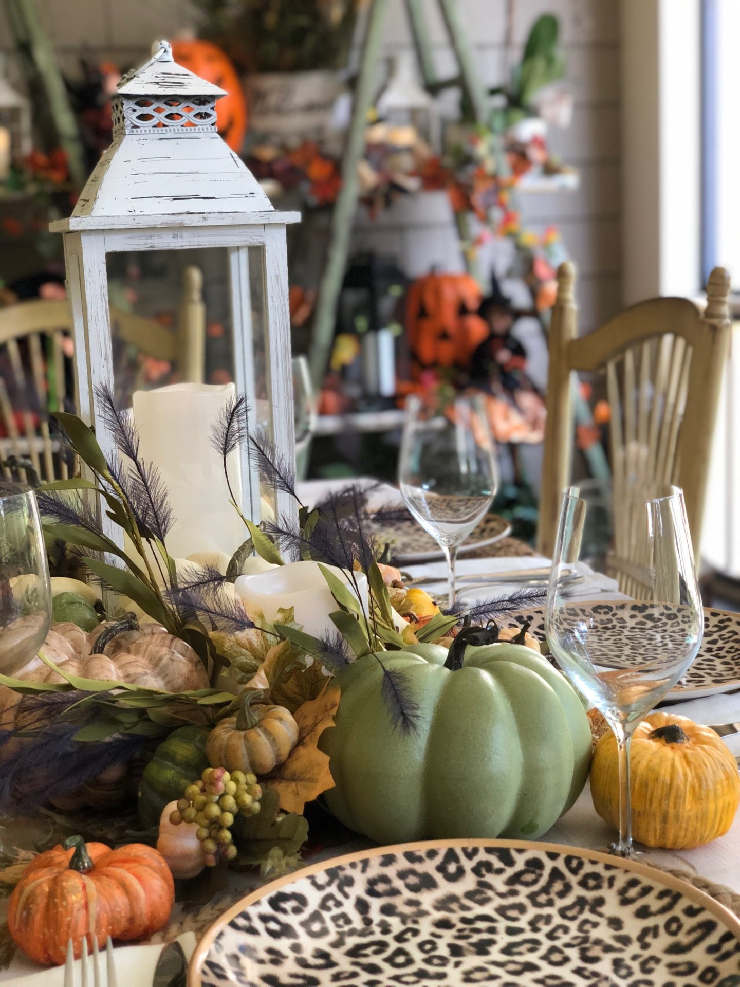 At Home with Robin: Halloween Decor and Fall Table Settings