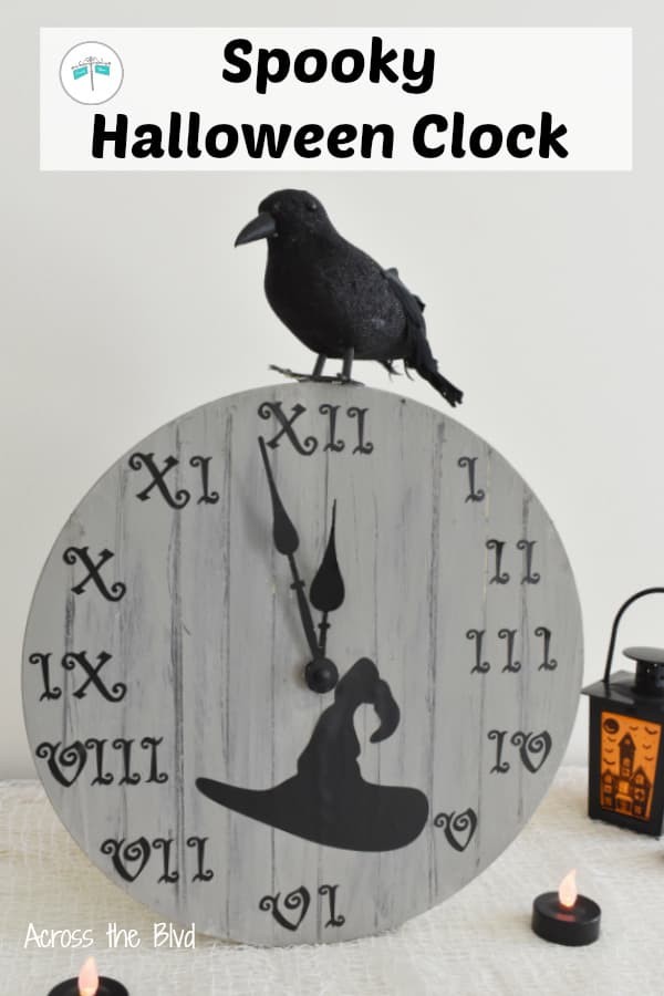 Spooky Halloween Clock