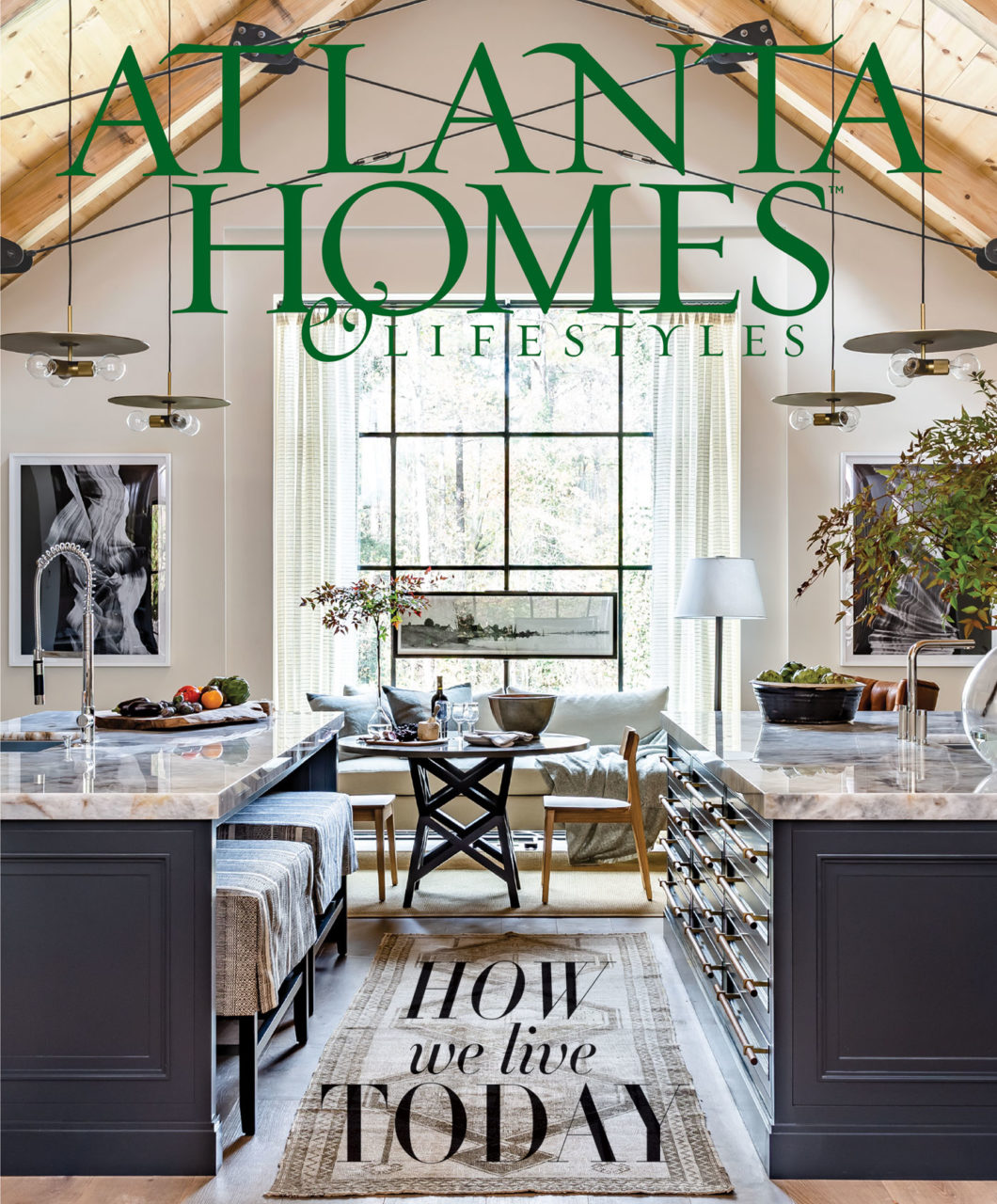 February issue of Atlanta Homes & Lifestyles featuring Robin LaMonte
