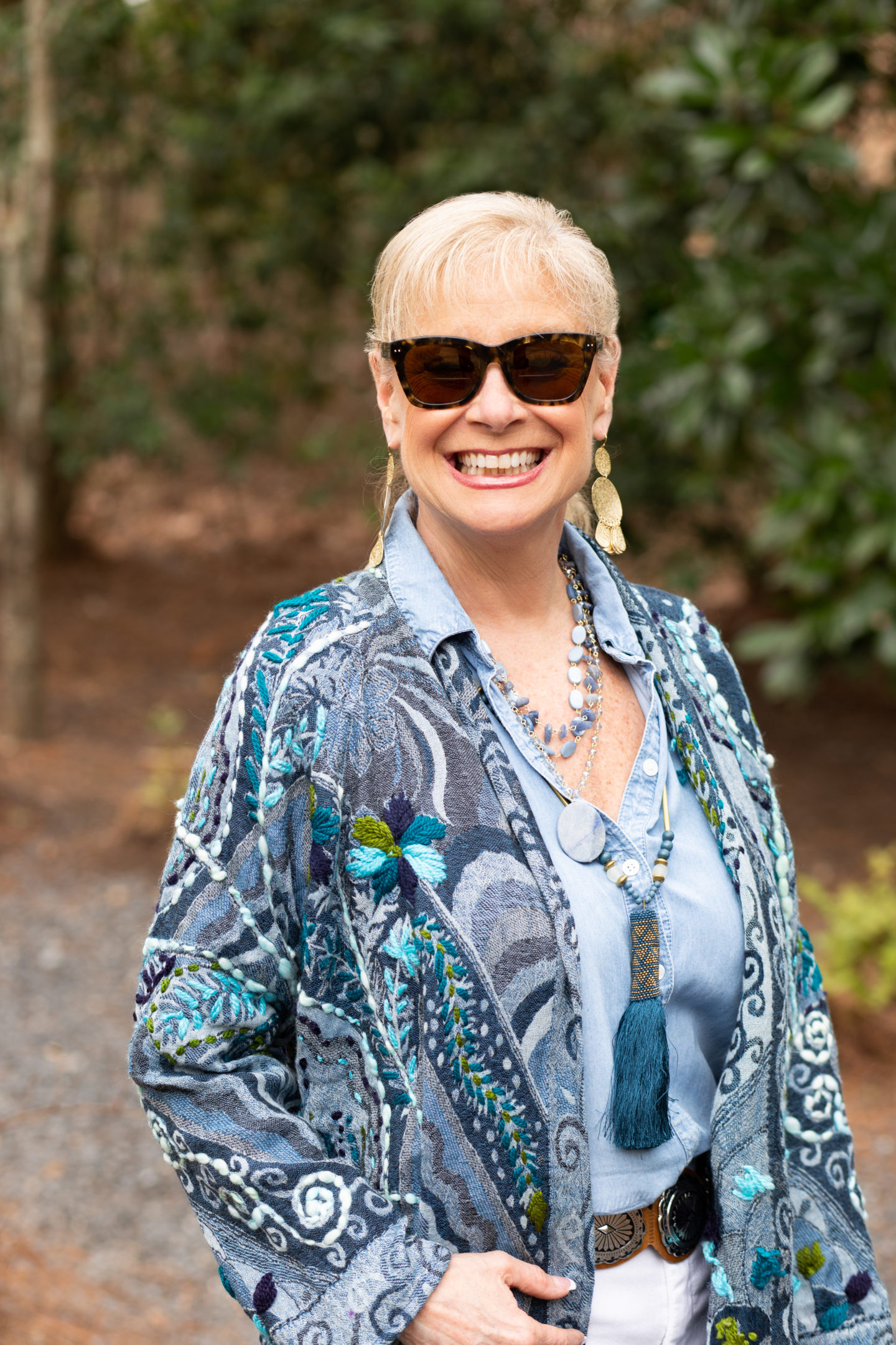 The Perfect Embroidered Topper for Spring from Soft Surroundings