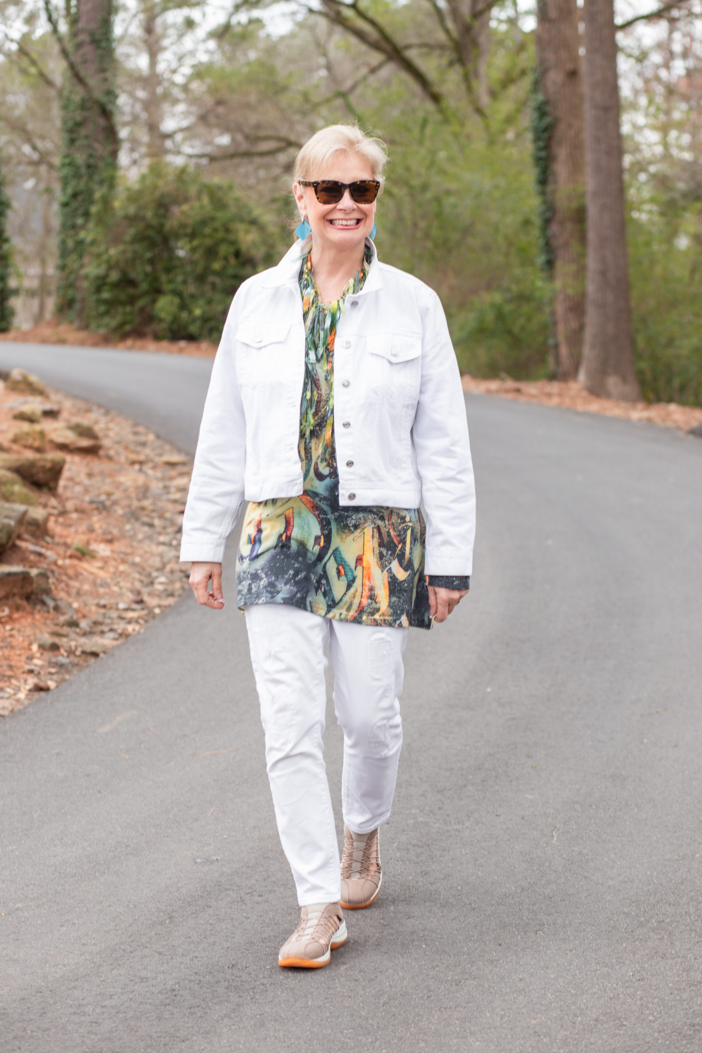 Walking is good for our bone health, reduces the risk for cancer and chronic disease, and improves circulation.