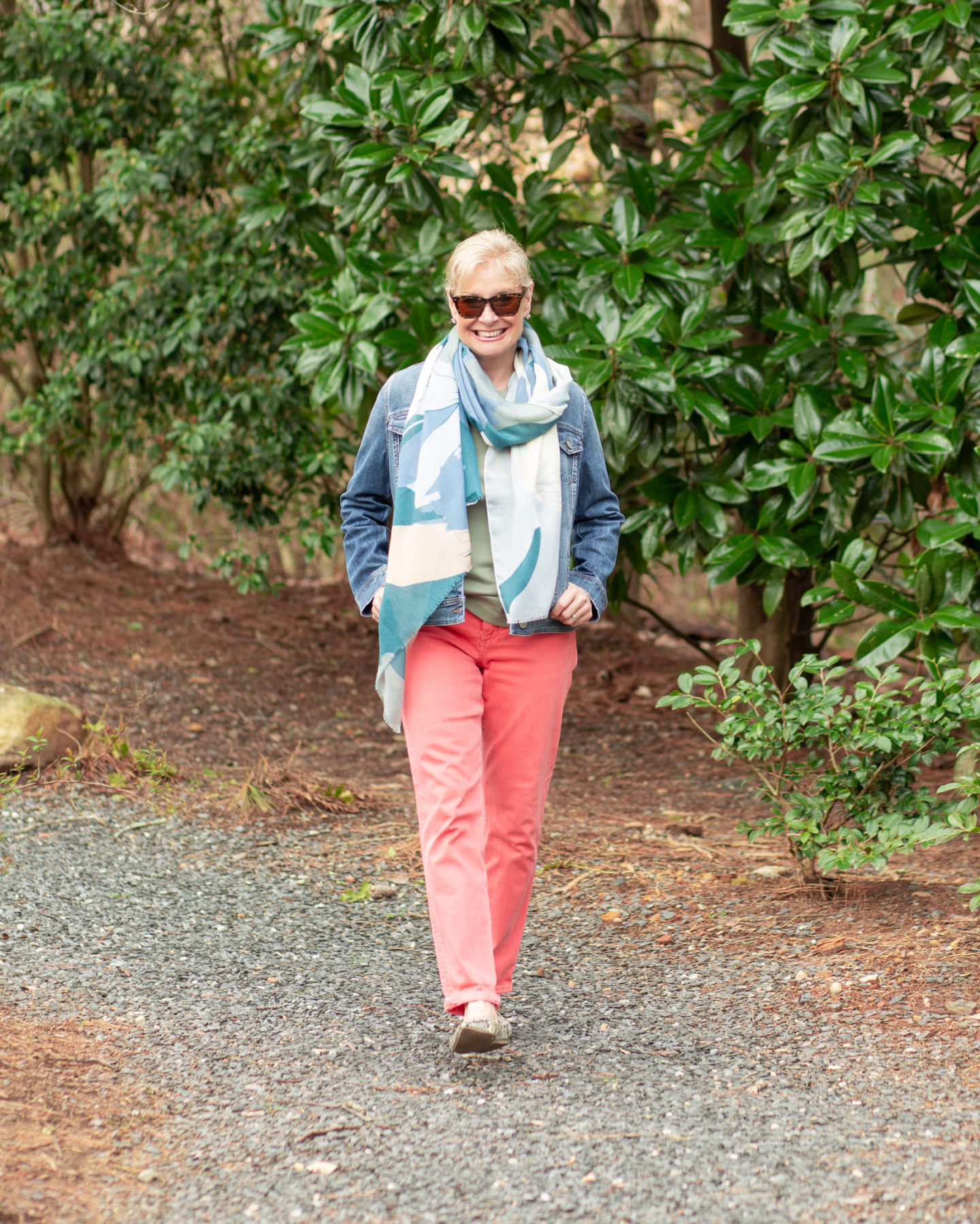 Spring Trend for women over 50: Colored Denim