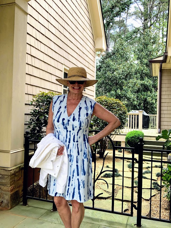 The Loreto tie dye dress from Peach is what I'm wearing for Easter.