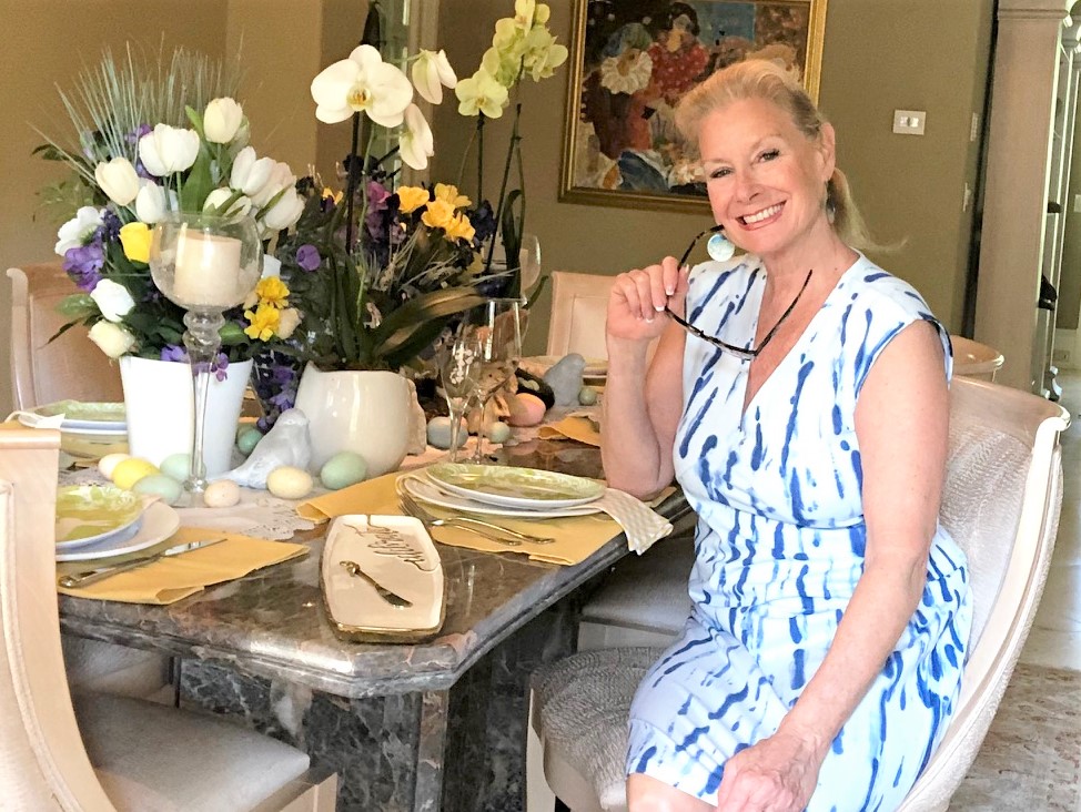 This table will stay set until our family can once again be together again. We will have much to celebrate and be thankful for once we get the coronavirus under control.