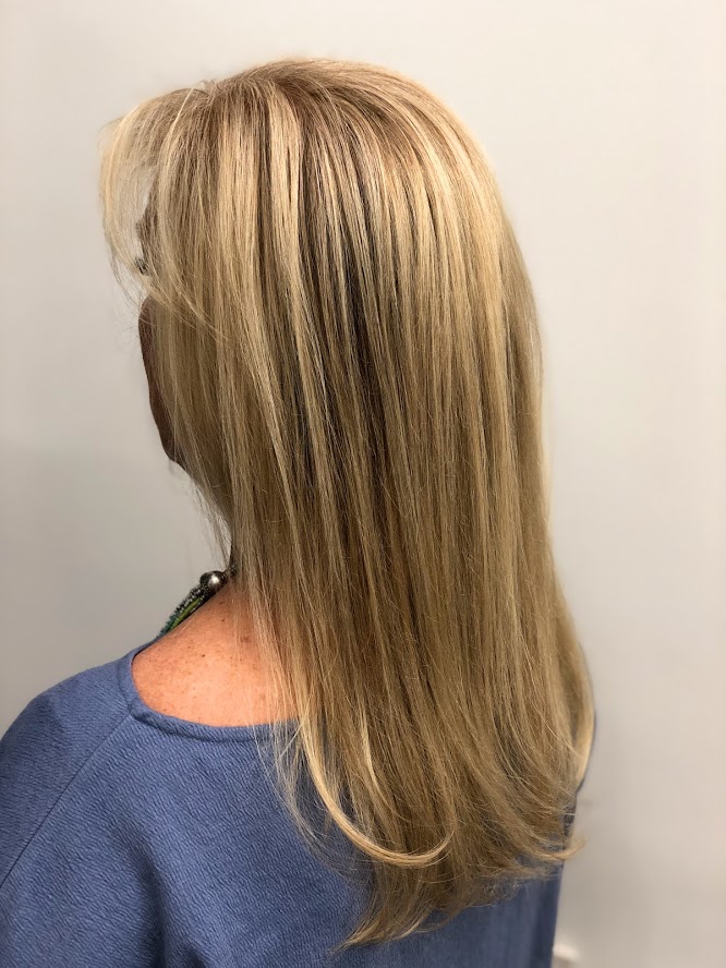 Soft and silky hair from using Hair Biology Soft & Hydrating Collection.