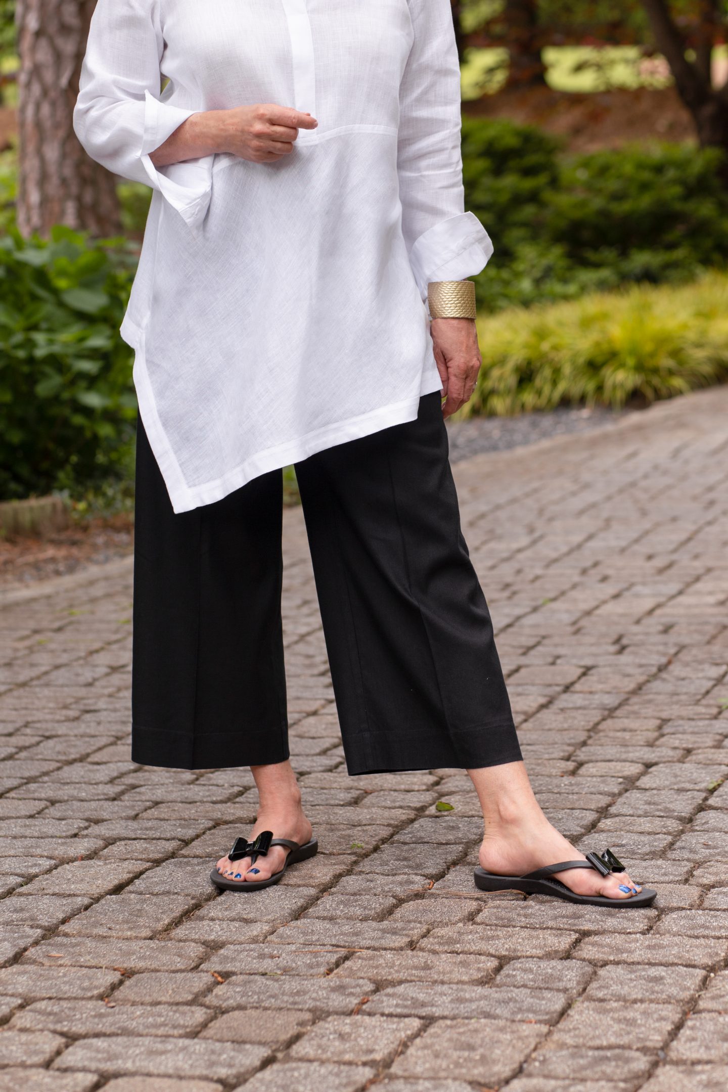 Oka b flip flops are created based on the belief that good health starts from the foot up.