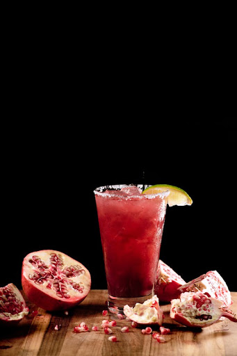 Pomegranate Margarita at Limones