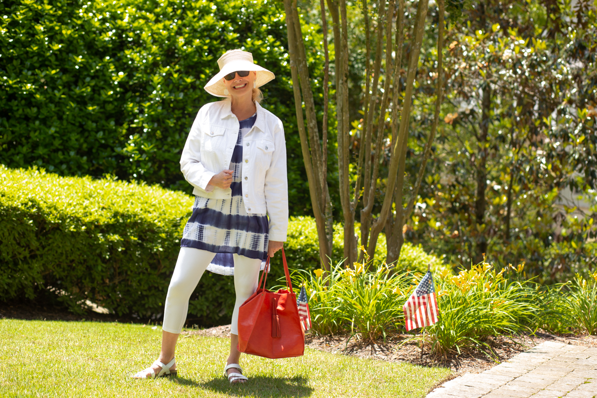 Red, White, and Tie Dyed