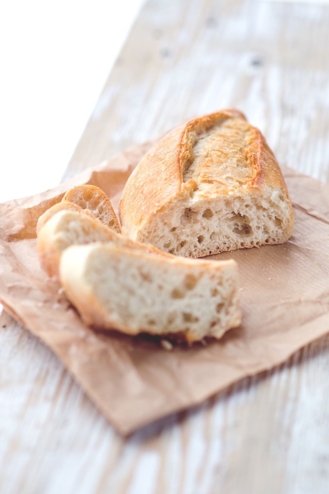 Wildgrain uses non-GMO, organic, enriched, stone-ground, and unbleached flours. They have a 36-hour long fermentation process with natural "wild yeast" to create true sourdough bread.
