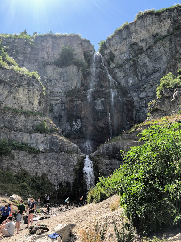 Stewart Falls at the Sundance Resort
