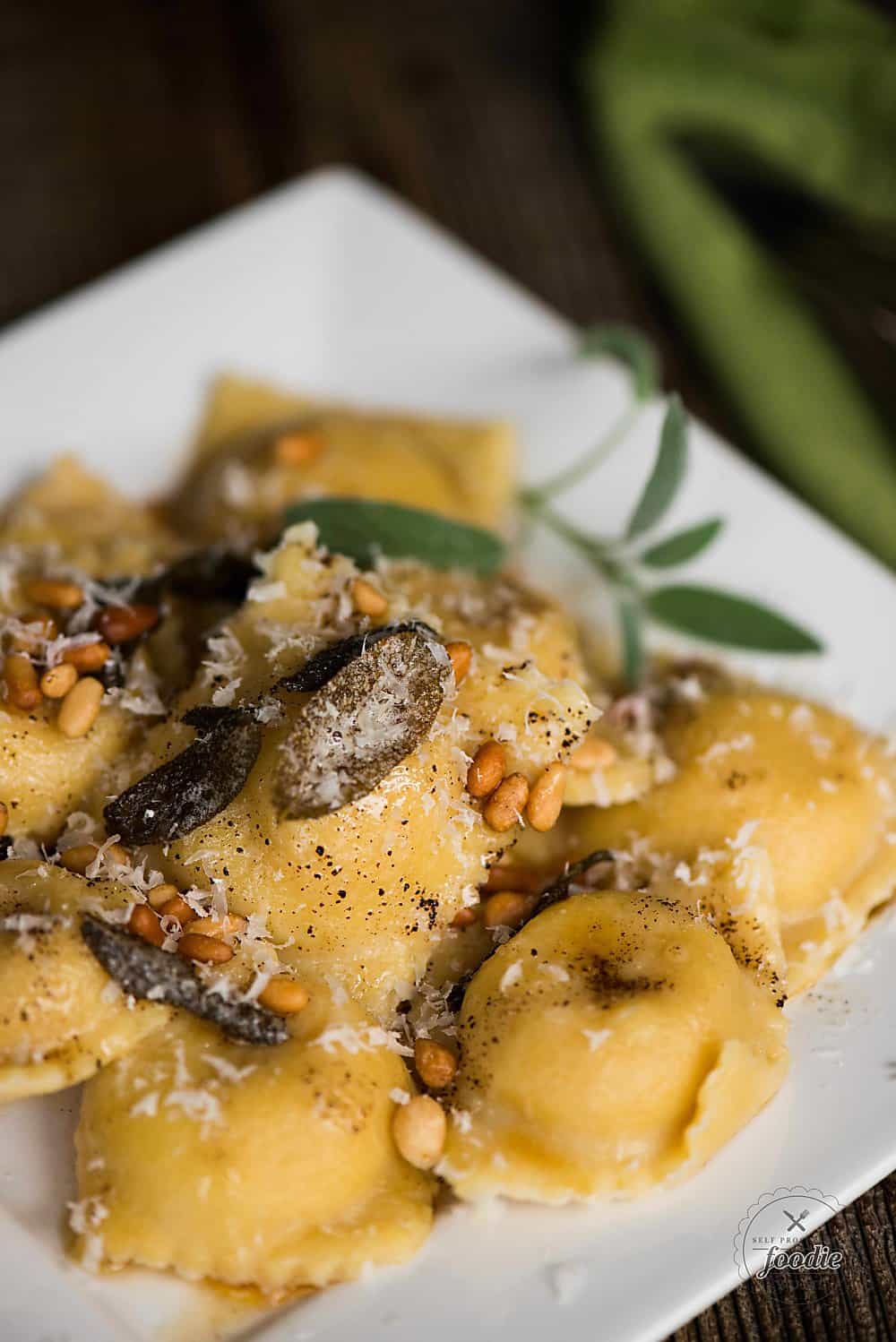 Homemade Butternut Squash Ravioli| Self Proclaimed Foodie