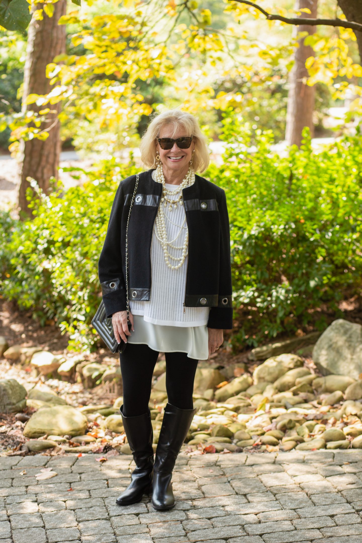 How to Wear Pearls with Boots for a Sassy and Classy Look with Baretraps Shoes