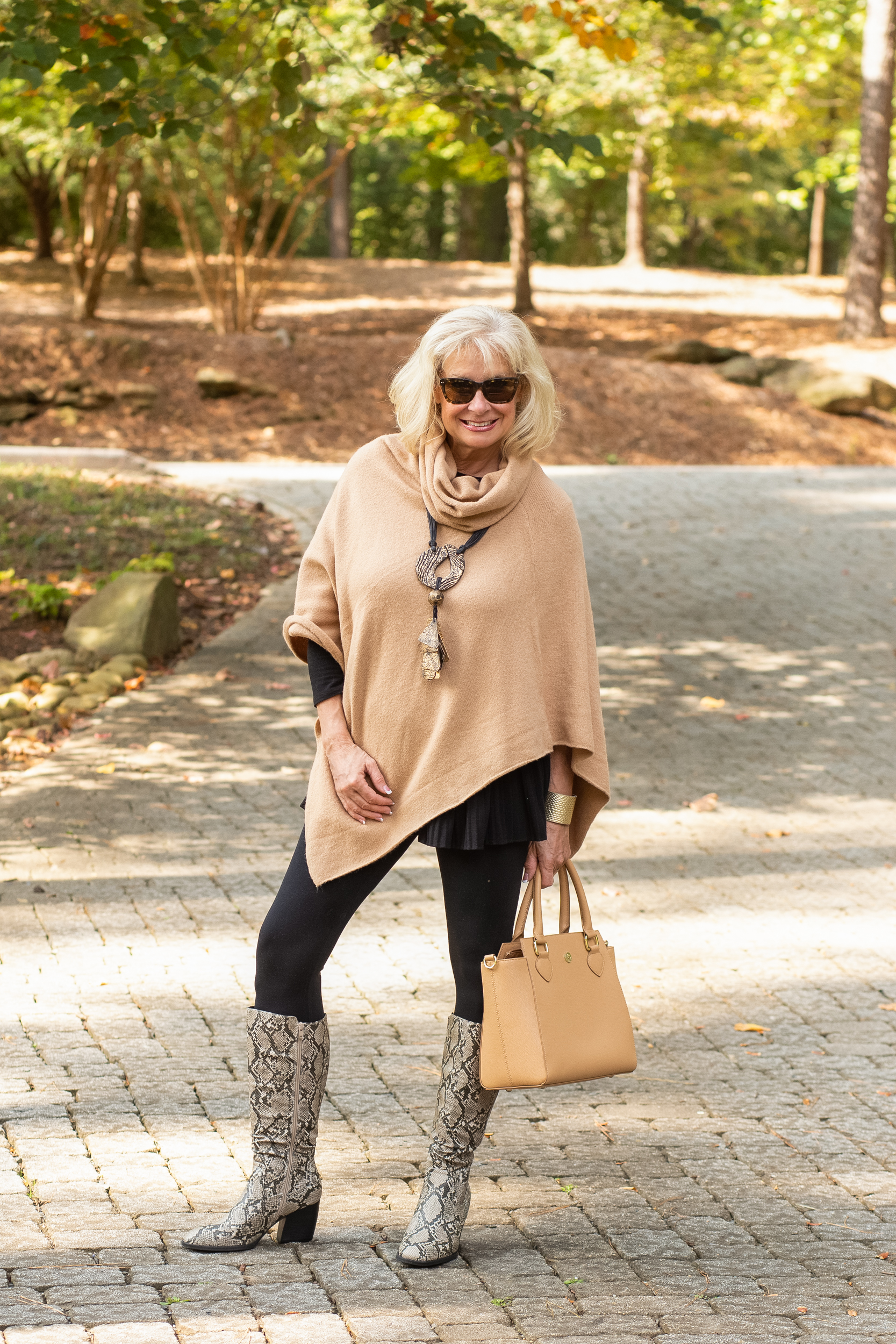 How to Style Snake Print Boots For A Great Fall Look