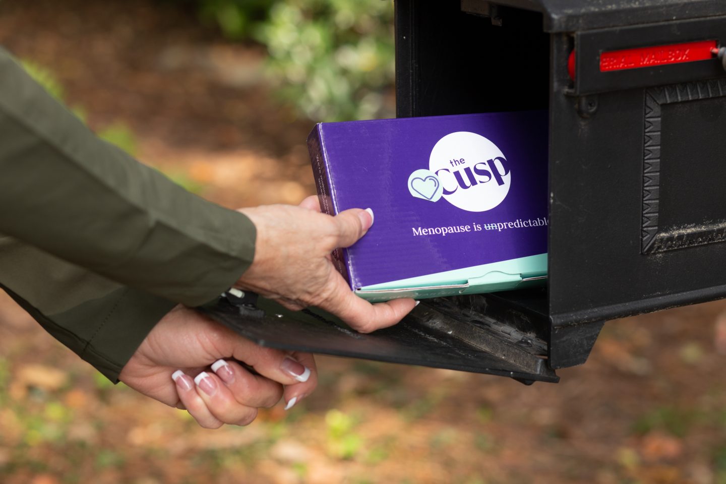 The Cusp has a hormone test to predict when you're going to be in menopause