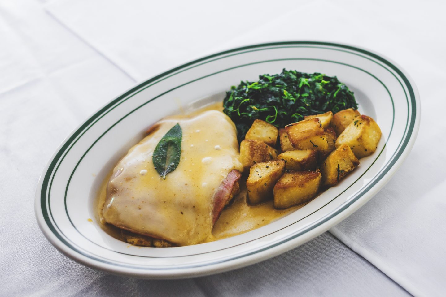 Robin's Polla alla Valdostana with Marsala Mushroom Sauce