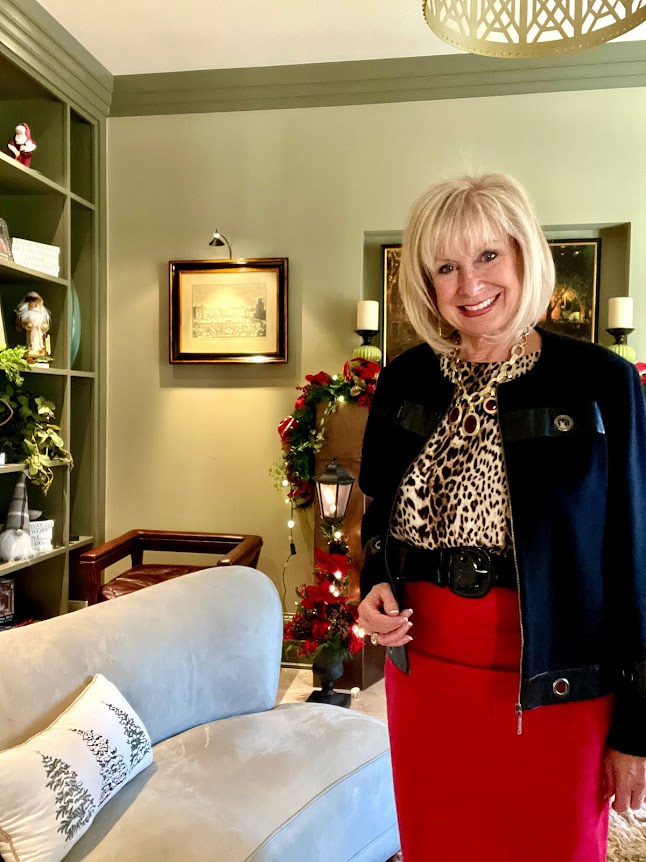 Red and Leopard Print are perfect for the Holidays