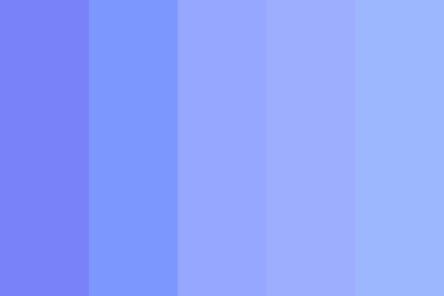 shades of periwinkle