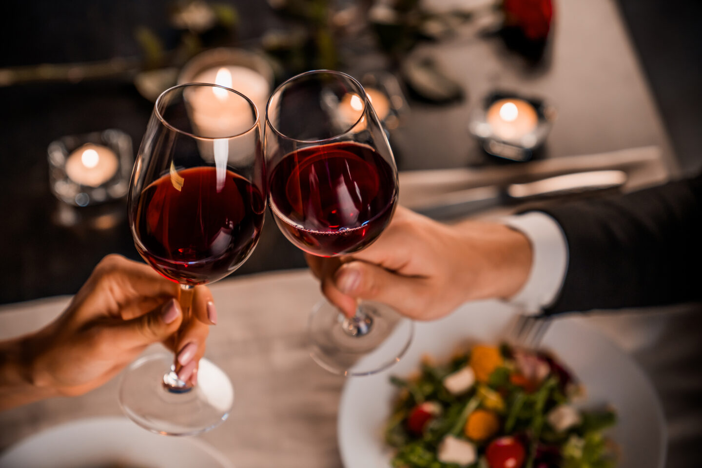 Serve wine at your Valentine's Day Dinner