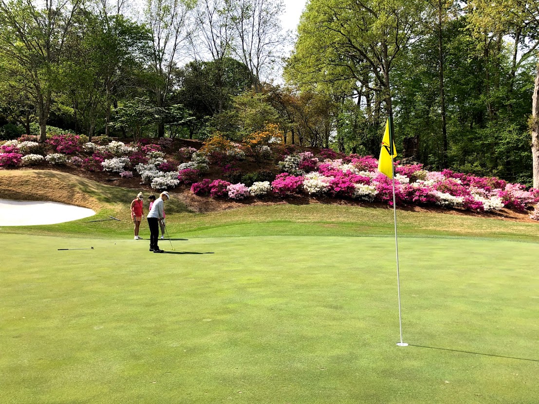 Atlanta Country Club in April