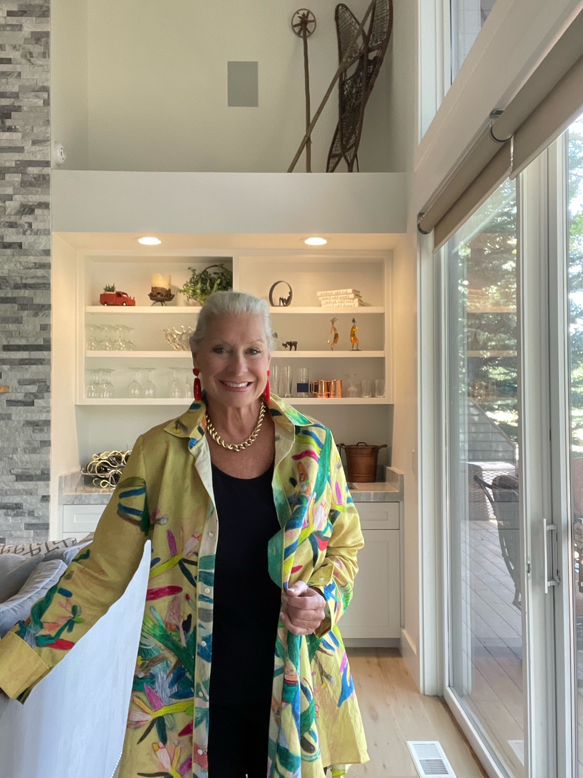 Oversized Shirt Worn Two Ways