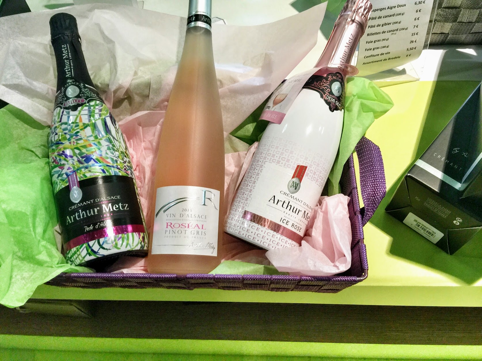 Wines from Arthur Metz