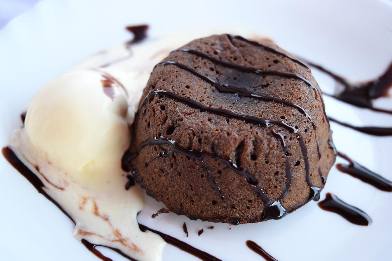 Lava cake.