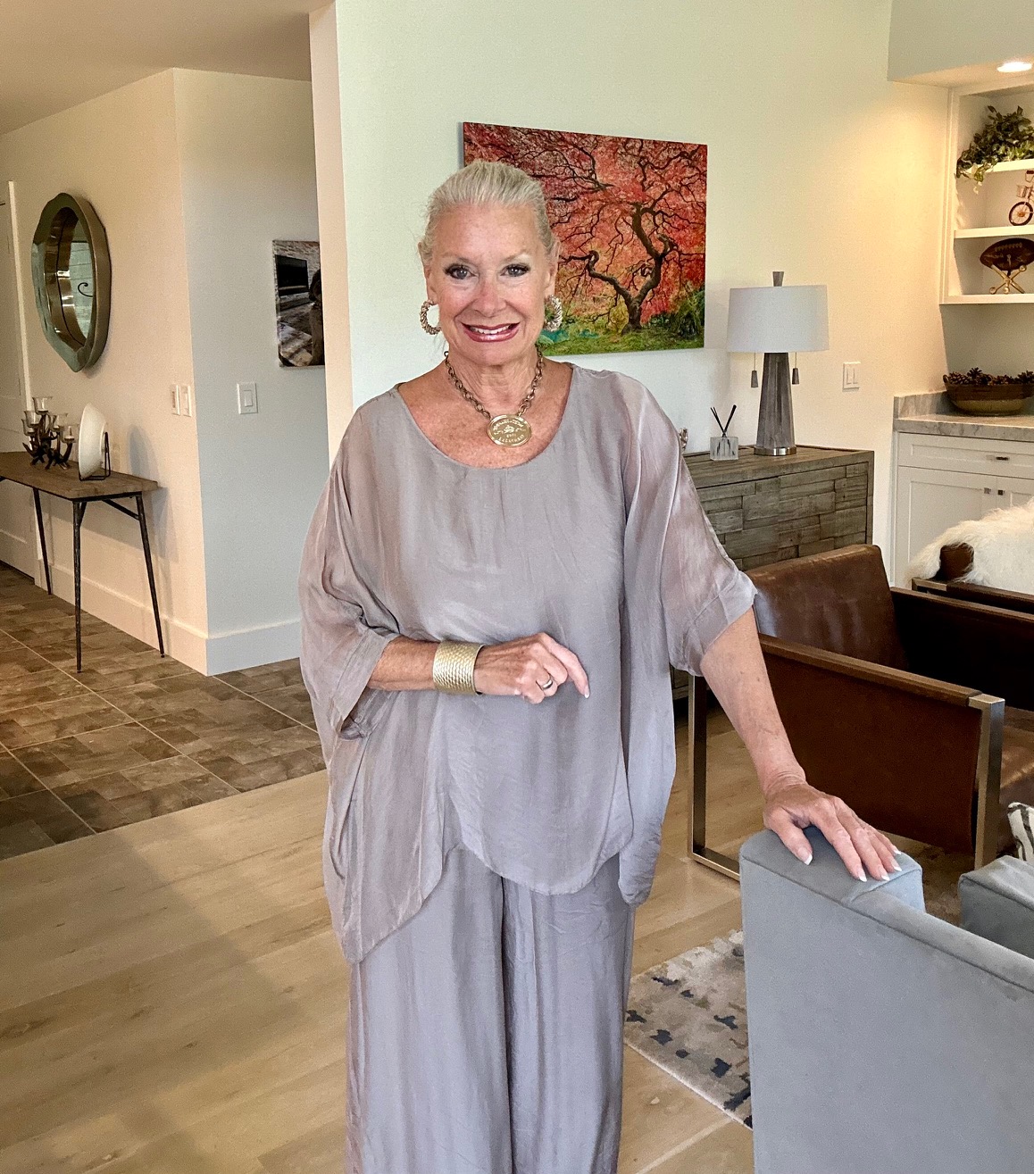 Chic Taupe Outfit for Fall