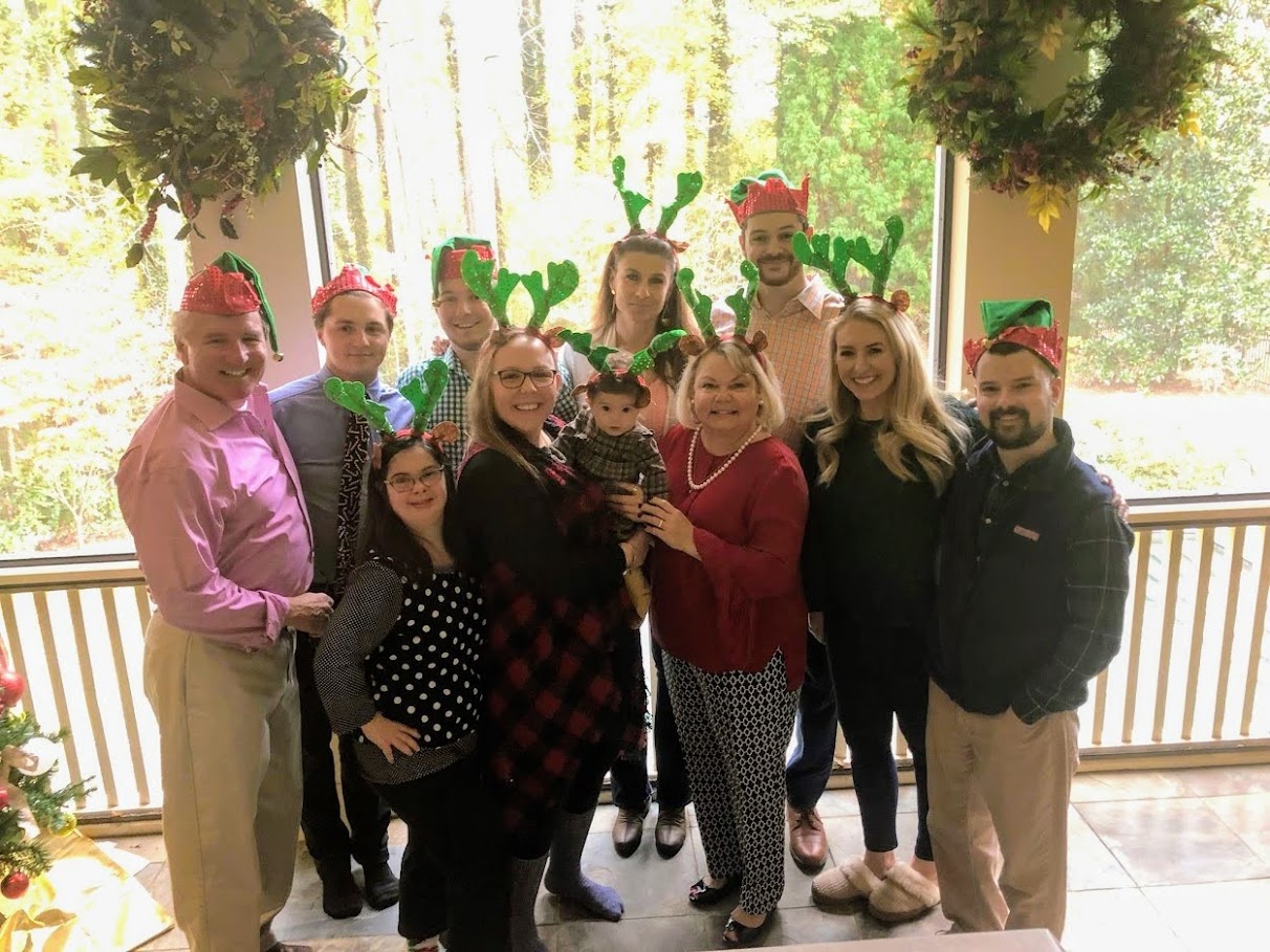 2018- My brother Todd's family joined us in Atlanta.