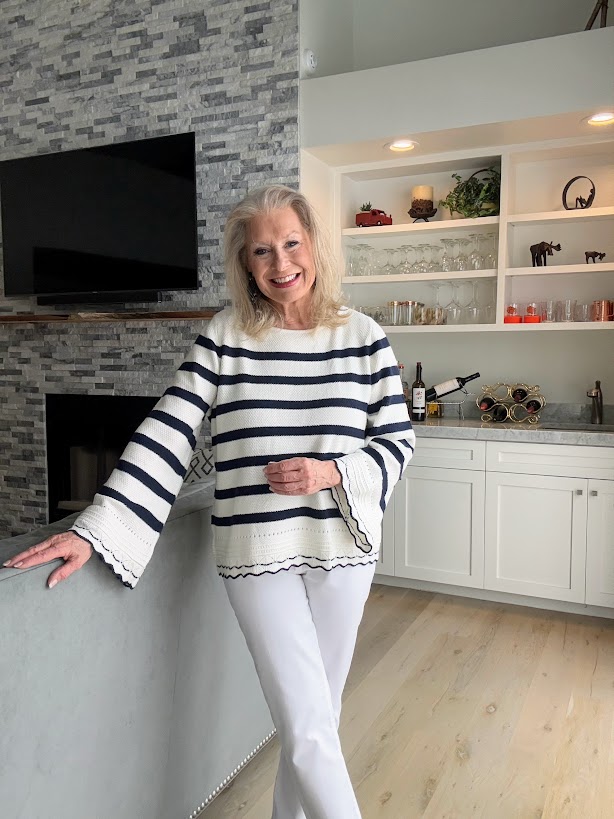 Nautical Style Trend: Navy Stripes and White