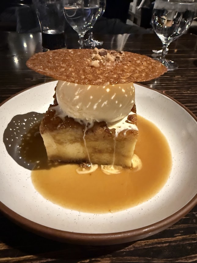 Brioche Bread Pudding at the 20th Hole- Black Desert Resort